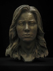 Buste en argile - Anne Buste en argile - Anne
