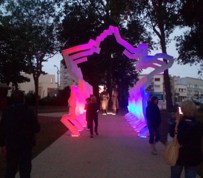 Calais / sculpture monumentale